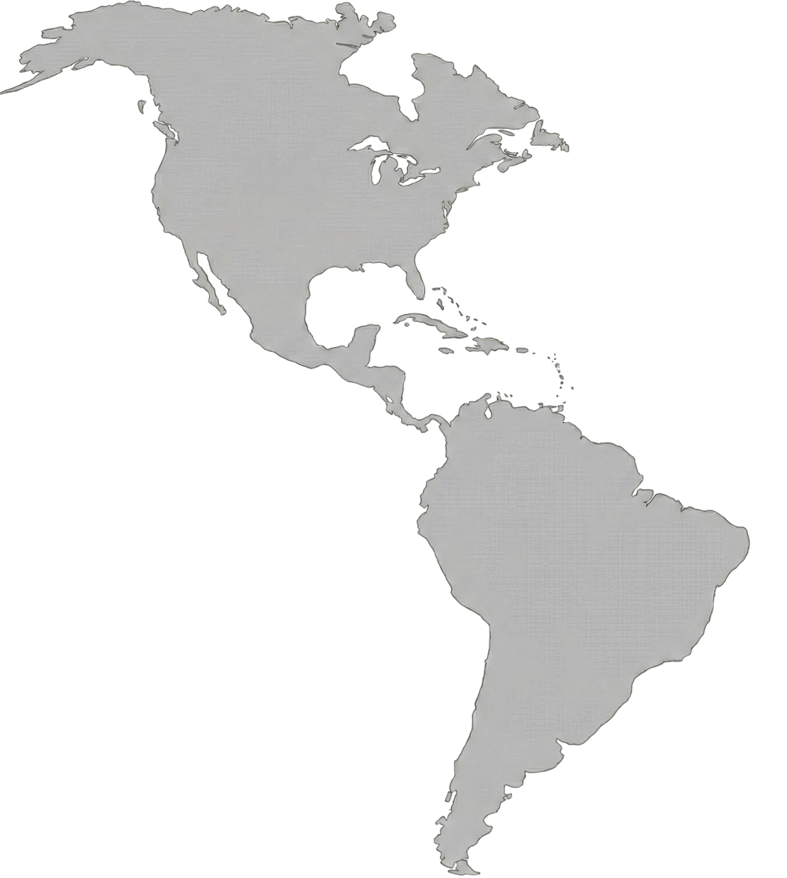 Mapa de las Americas